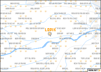 map of Lopik
