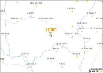 map of Lopin