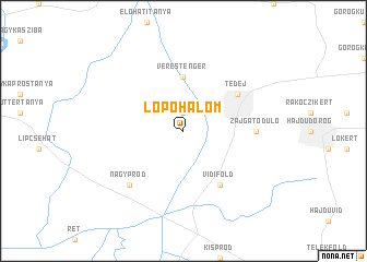 map of Lopóhalom
