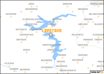 map of Lopotovo