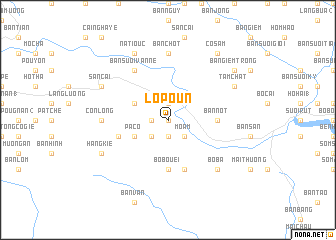 map of Lo Poun