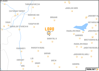 map of Lopo