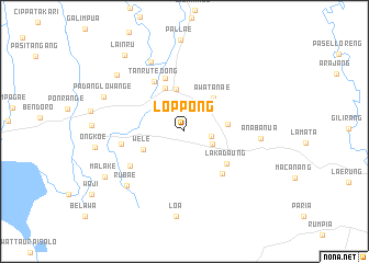 map of Loppong