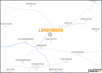 map of Lopukhovka