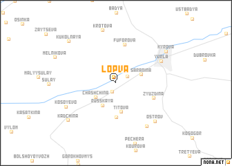 map of Lopva