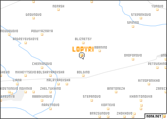 map of Lopyri