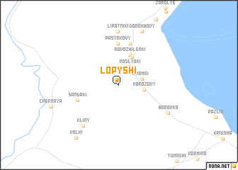 map of Lopyshi