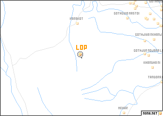 map of Lop
