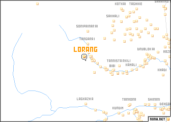 map of Lorang