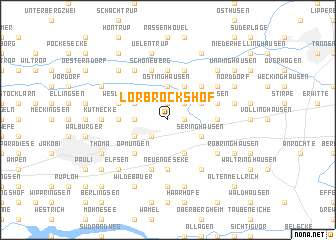 map of Lörbrockshof