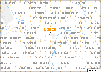 map of Lorch