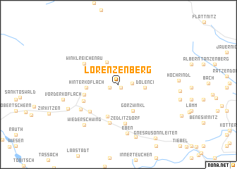 map of Lorenzenberg