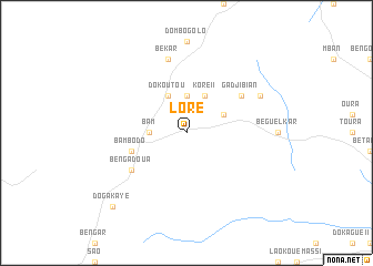 map of Lore