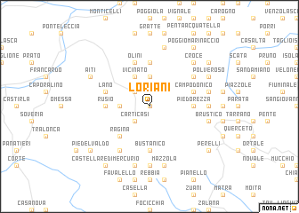 map of Loriani