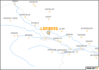 map of Lori Berd