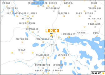 map of Lorica