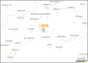 map of Loris