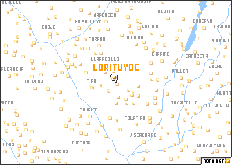 map of Lorituyoc