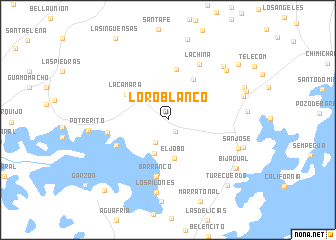 map of Loroblanco