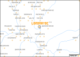 map of Loronayoc