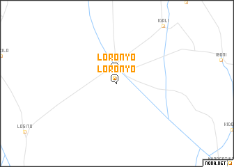 map of Loronyo