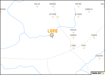 map of Loro