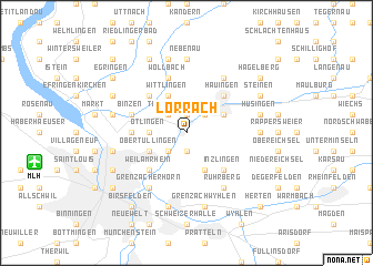 map of Lörrach