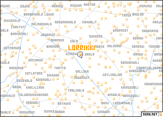 map of Lorrikki