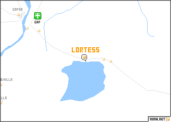 map of Lortess