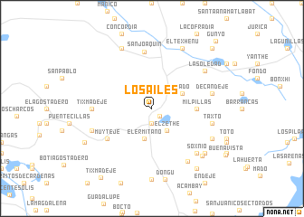 map of Los Ailes