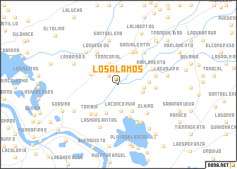 map of Los Álamos