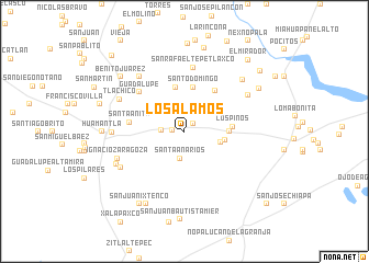 map of Los Álamos