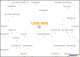 map of Los Álamos