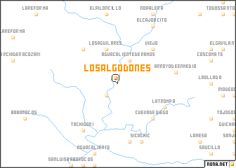 map of Los Algodones