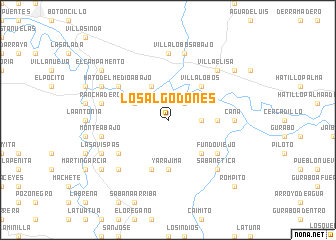 map of Los Algodones