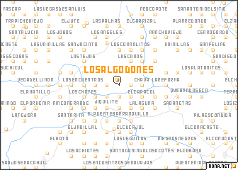 map of Los Algodones