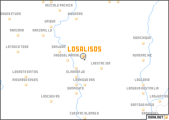 map of Los Alisos