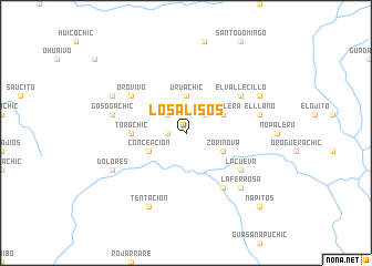 map of Los Alisos