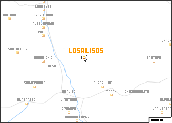 map of Los Alisos