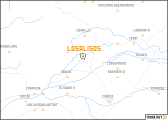 map of Los Alisos