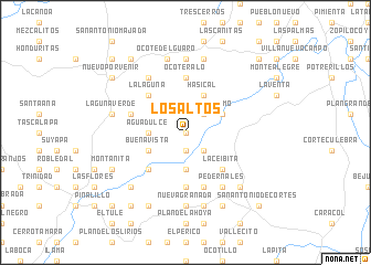 map of Los Altos