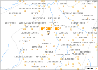 map of Los Amolar