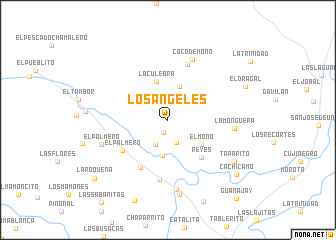 map of Los Angeles