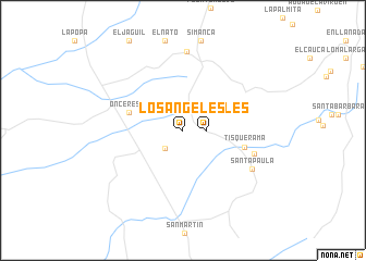 map of Los Ángeles