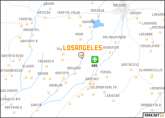 map of Los Ángeles