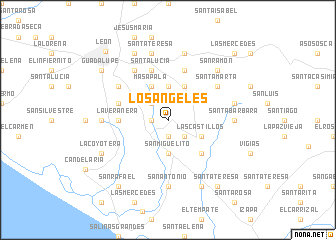 map of Los Ángeles