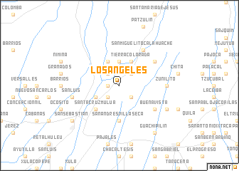 map of Los Ángeles