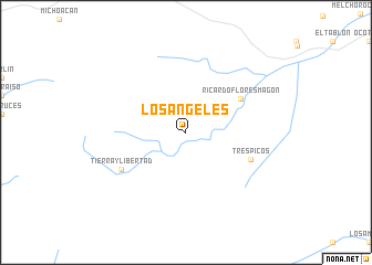 map of Los Angeles