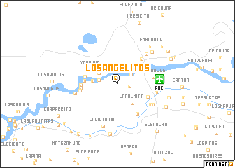 map of Los Angelitos