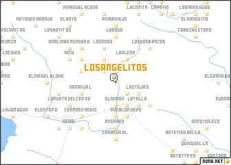 map of Los Angelitos